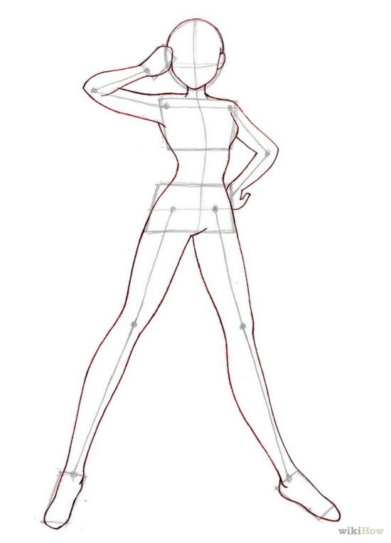 Featured image of post Anime Full Body Base Step By Step