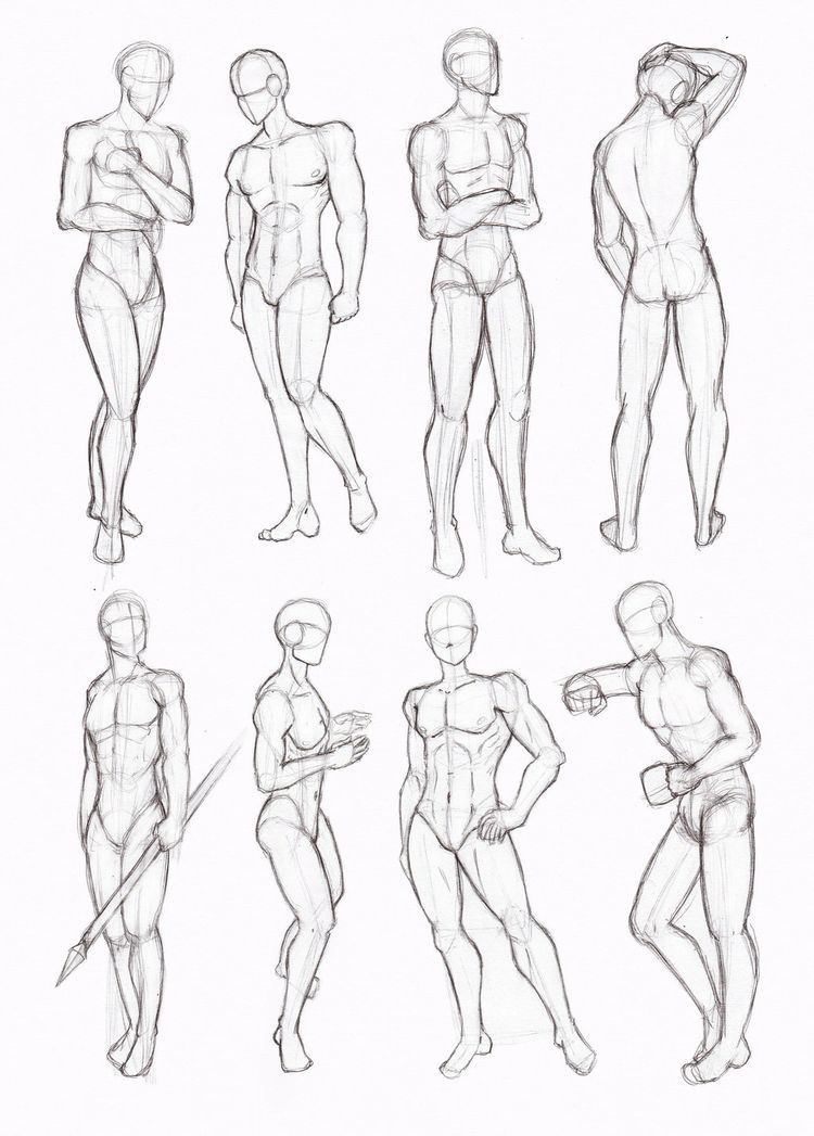 Featured image of post Body Drawing Reference Male Poses