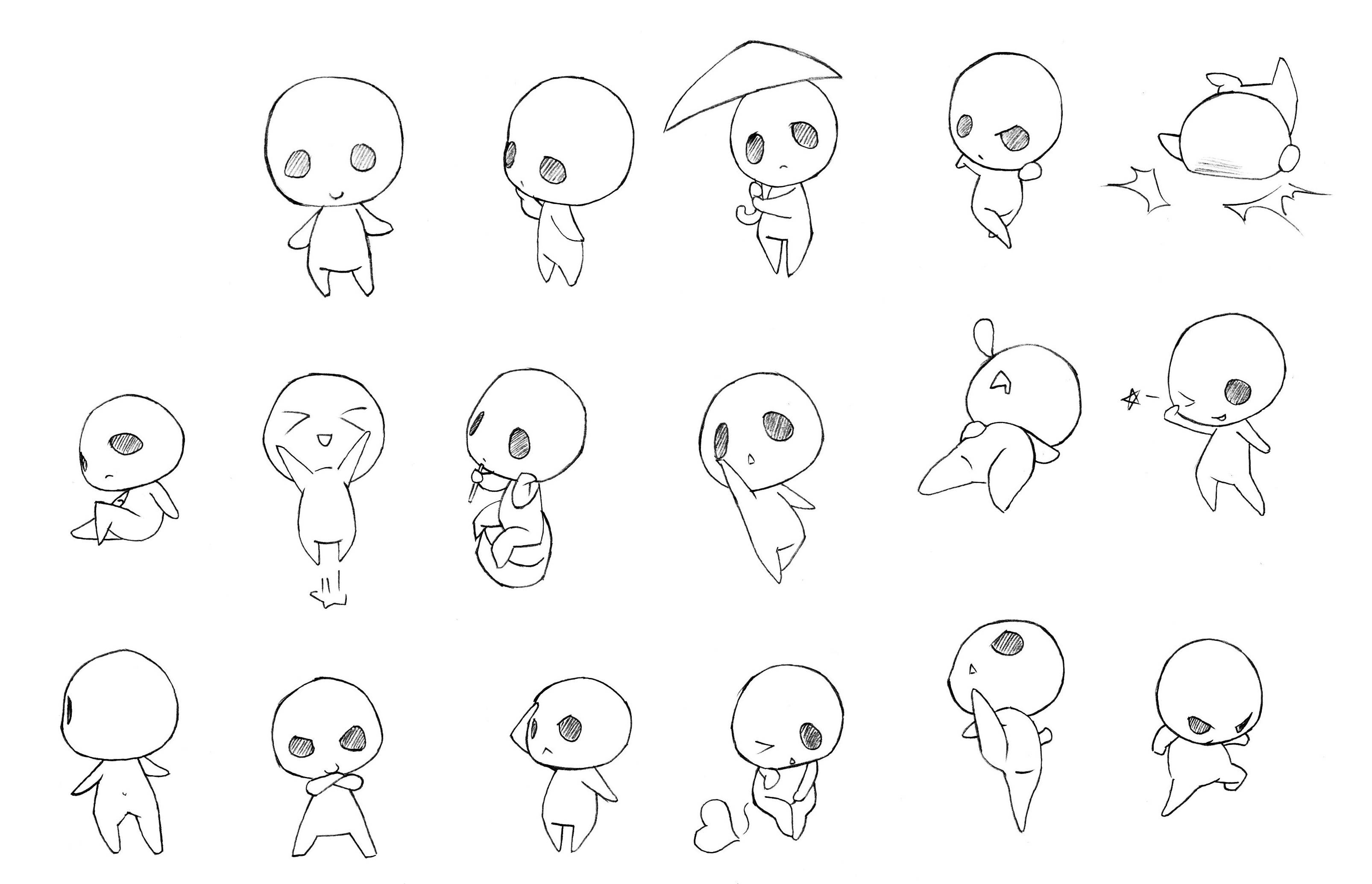 Featured image of post Body Reference Drawing Chibi