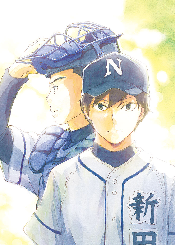 photo Boy Anime Baseball baseball anime battery casts ayumu