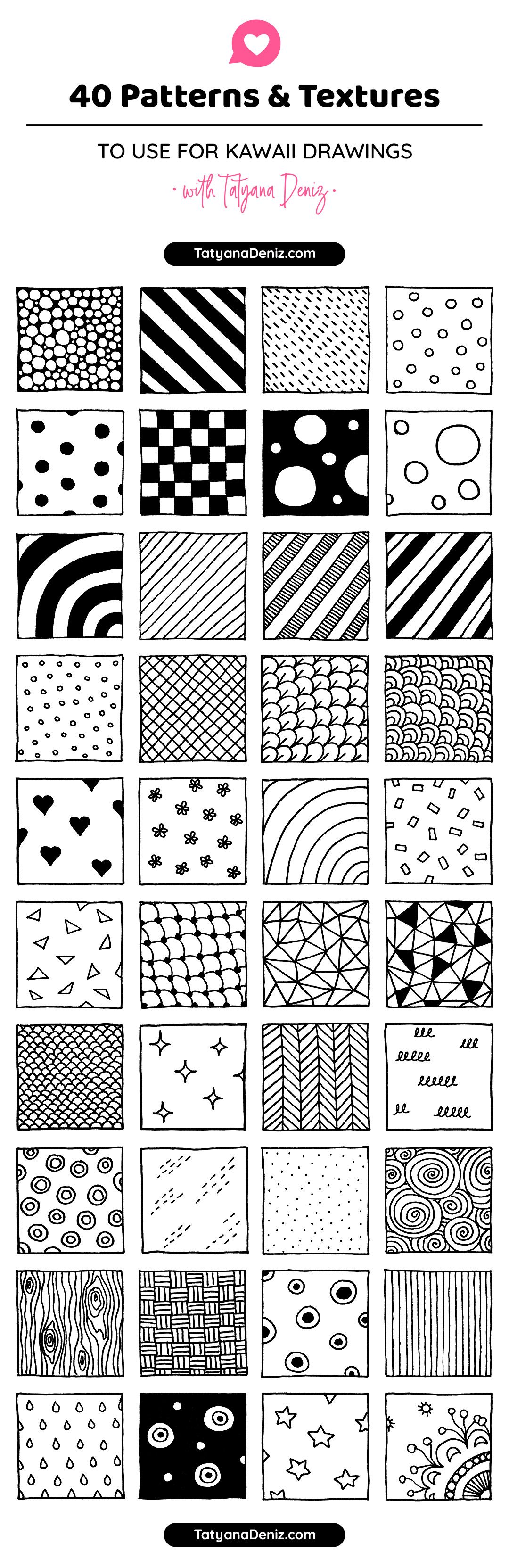 Featured image of post Cool Simple Easy Patterns To Draw