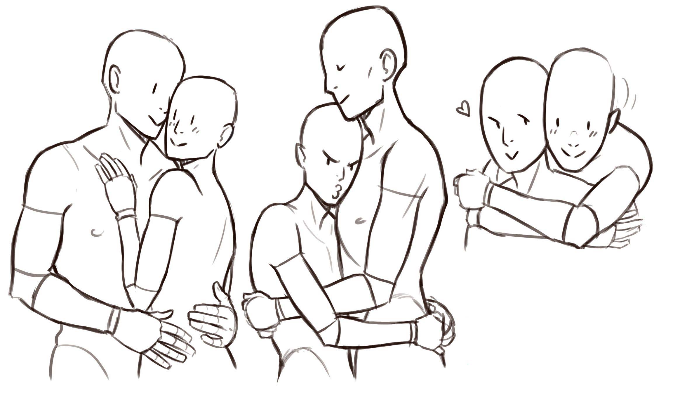 Featured image of post Drawing Reference Hug From Behind Pose