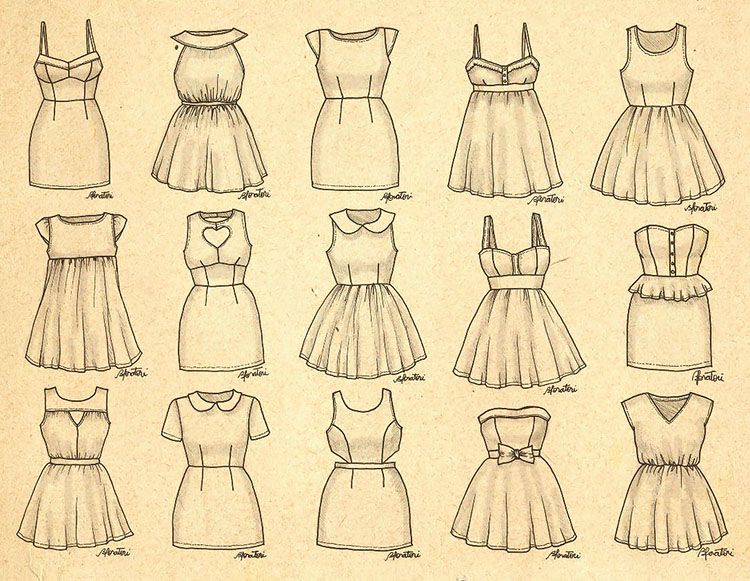 Featured image of post Dress Drawing Reference Easy