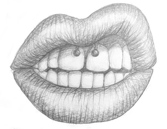 Featured image of post Edgy Aesthetic Drawings Easy Lips