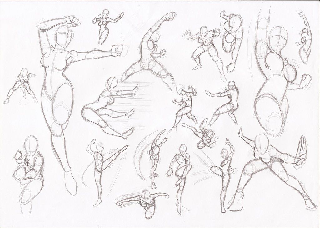 Featured image of post Female Pose Reference Drawing Fighting