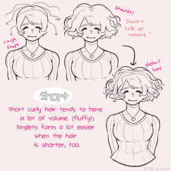 photo Fluffy Hair Reference Female pin on dibujo