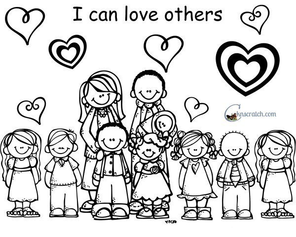 Featured image of post Free Love One Another Coloring Pages