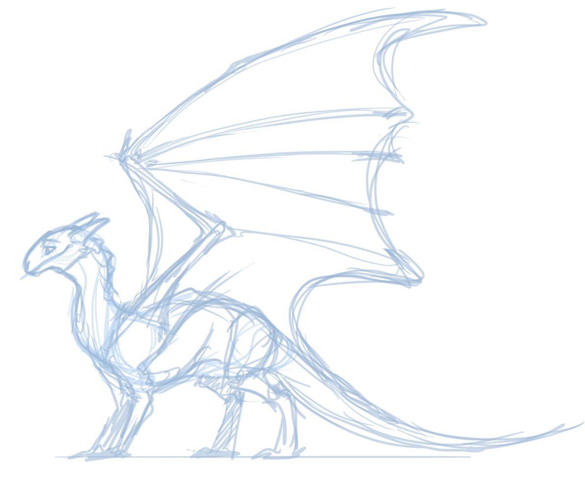 Featured image of post Full Body Dragon Drawing Reference