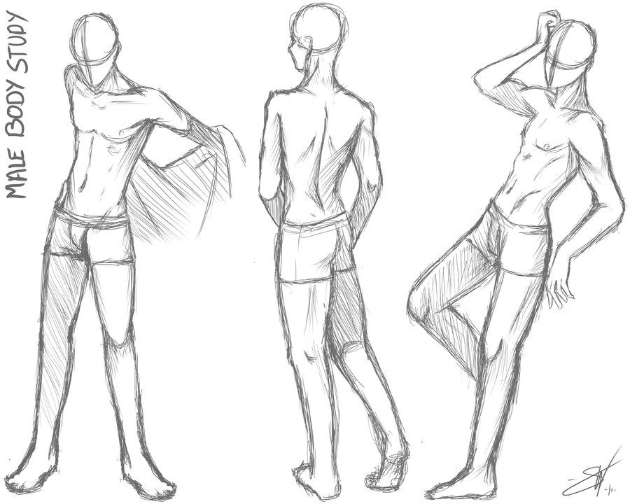 Featured image of post Male Anime Body Reference Drawing