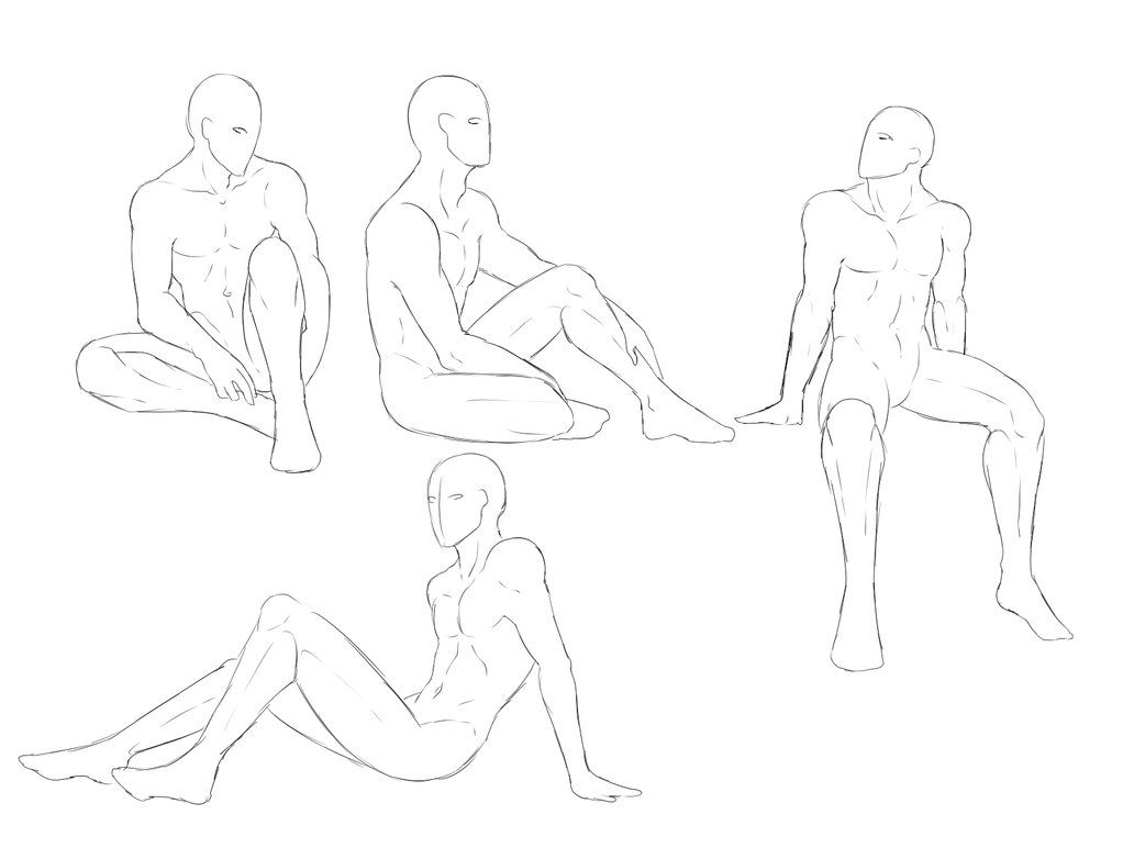 Featured image of post Male Drawing Reference Sitting