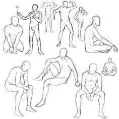 Featured image of post Male Sitting Poses Drawing