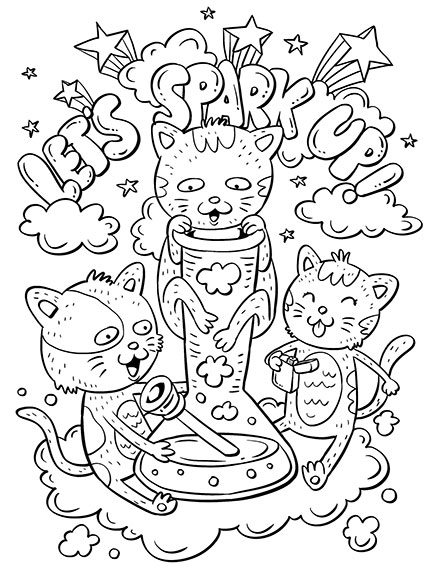 Featured image of post Weed Coloring Pages